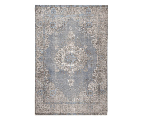 Текстилен килим Chrea синьо кафяв 200x290 см