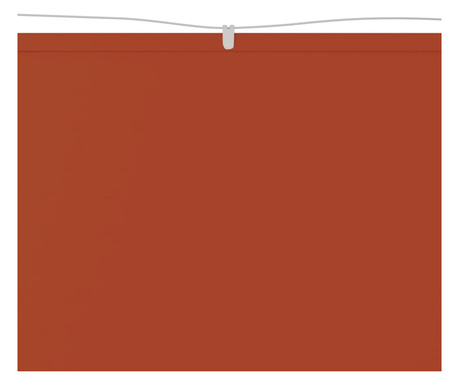 terrakotta oxford-szövet függőleges napellenző 60x420 cm