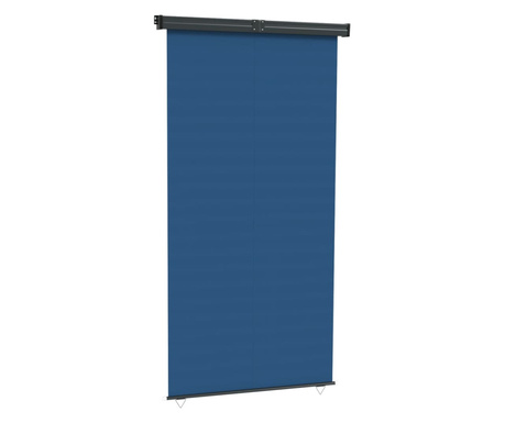 kék oldalsó terasznapellenző 140 x 250 cm