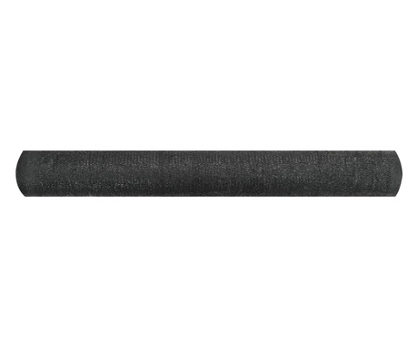 fekete HDPE belátásgátló háló 1,5 x 25 m 195 g/m²