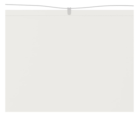 fehér oxford-szövet függőleges napellenző 100 x 600 cm