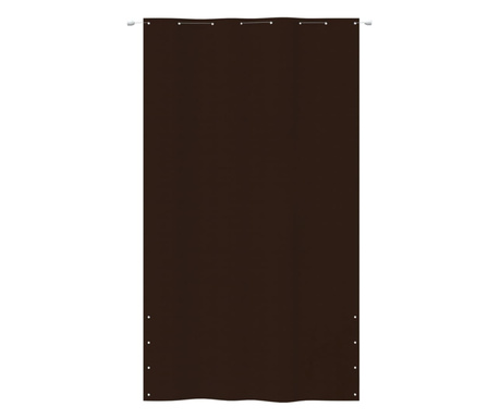 barna oxford-szövet erkélyparaván 160 x 240 cm