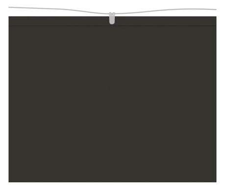 antracitszürke oxford-szövet függőleges napellenző 180 x 600 cm
