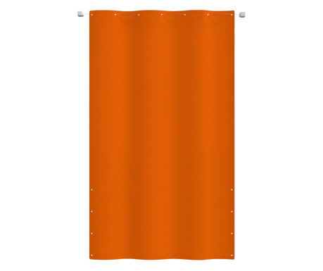 narancssárga oxford-szövet erkélyparaván 140 x 240 cm