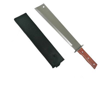 Kés, rozsdamentes acél, rozsdamentes, ezüst, Rambo Blade, 48.5 cm BLOCK