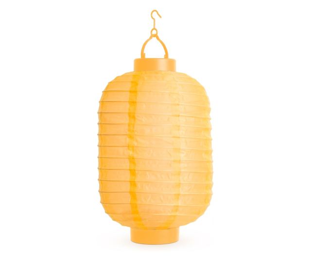 Édenkert - 3 színű LED napelemes lámpa, hideg fehér 21 cm