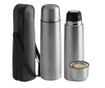 Termos Rosberg R52010B, 500 ml, Pereti dubli, Husa si cana, Inox