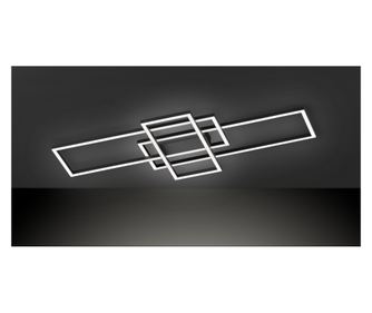 Lustra Led Zenit Black WOFI Lumina Calda 2500 lumeni