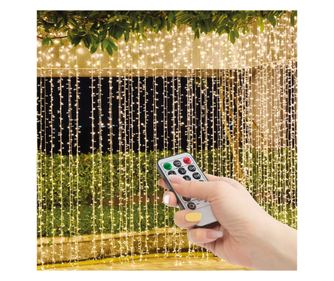 Δίχτυ LED - 300 LED - 3 x 3 m - 230V - με τηλεχειριστήριο