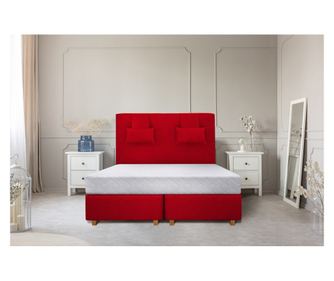 Saltea SuperOrtopedica KONFORTA 19 cm, 80x160x19cm, Husa detasabila, lavabila, matlasata, hipoalergenica, Reversibila, Ferma