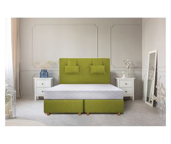 Saltea SuperOrtopedica KONFORTA 19 cm, 180x200x19cm, Husa detasabila, lavabila, matlasata, hipoalergenica, Reversibila, Fermitat