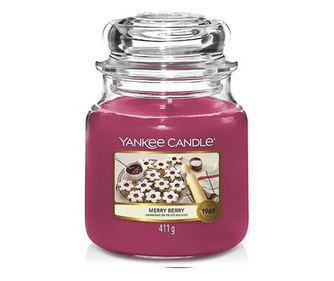 Свещ Yankee Candle, Merry Berry, Среден Буркан