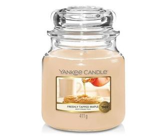 Свещ Yankee Candle,Farm Freshly Tapped Map, Среден Буркан