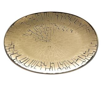Плато Rosenthal Tac Skin Gold, 18 См