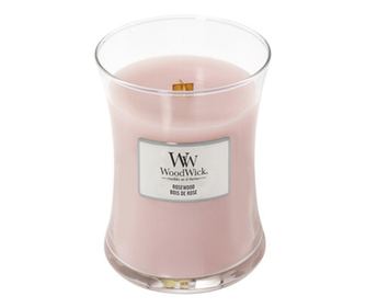 Свещ Wood Wick Medium Jar - Rosewood