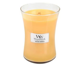 Свещ Wood Wick Medium Jar - Seaside Mimosa
