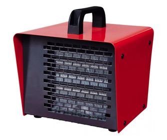 Керамична печка Zilan ZLN5541, 2000 W, Термостат, Червен