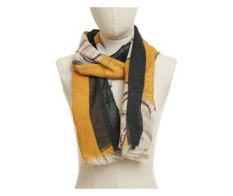 Fular pentru dama,PAMI, ED-0523-380-2, Galben