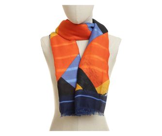Fular pentru dama,PAMI, ED-0523-387-1, Bleumarin