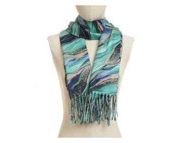 Fular pentru dama,PAMI, ED-0523-403-6, Verde