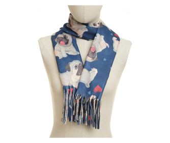 Fular pentru dama,PAMI, ED-0523-411-1, Albastru