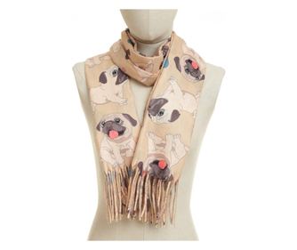 Fular pentru dama,PAMI, ED-0523-411-5, Bej