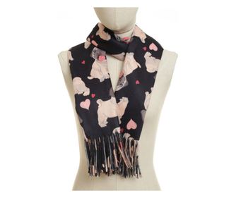 Fular pentru dama,PAMI, ED-0523-411-6, Negru