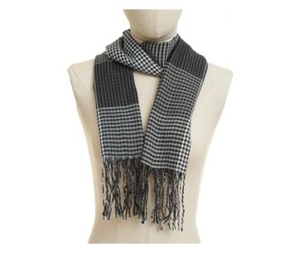 Fular pentru barbati,PAMI, EB-0922-120-1, Negru