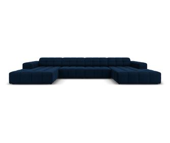 Sjedeća garnitura u obliku slova "U" Panoramic Velvet 6 sjedala
