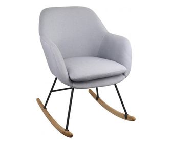 Szrke Duck Rocking hintagy, fa, fm, poliszter, 64 x M. 78 x Sz. 87,5 cm, 8 kg