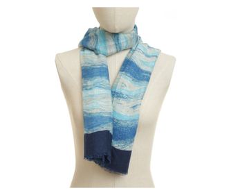 Esarfa pentru dama,PAMI, ED-0523-377-4, Bleumarin, 180 X 90 cm