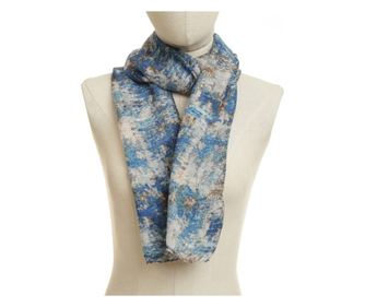 Esarfa pentru dama,PAMI, ED-0523-394-7, Albastru, 180 X 90 cm
