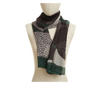 Esarfa pentru dama,PAMI, ED-0523-401-3, Verde, 180 X 90 cm