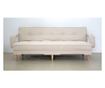 Canapea Clara 200x78x62 cm Rabatabila Stofa Crem