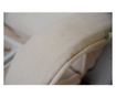 Canapea Clara 200x78x62 cm Rabatabila Stofa Crem