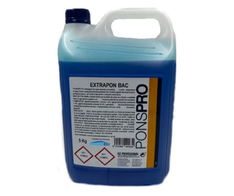Detergent pentru spalarea manuala a vaselor, Extrapon Bac, Asevi, 5L