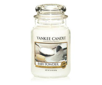 Свещ Yankee Candle, Baby Powder, Голям Буркан