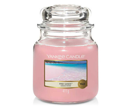 Свещ Yankee Candle, Pink Sands, Среден Буркан