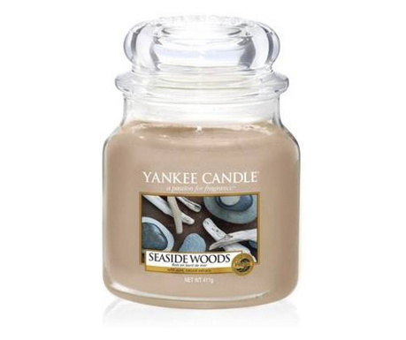 Свещ Yankee Candle,Seaside Woods, Среден Буркан
