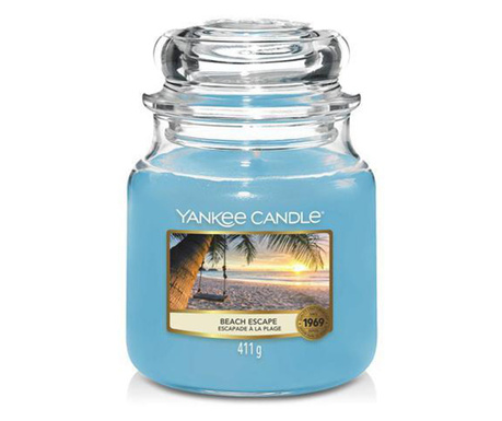 Свещ Yankee Candle, Beach Escape, Среден Буркан