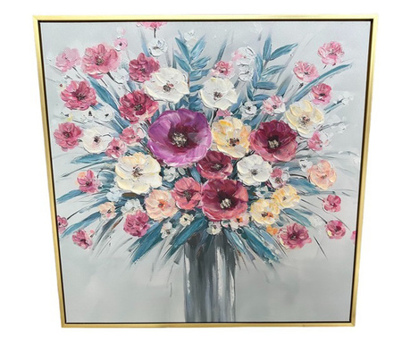 Картина ,, Цветчета” 60x60h см