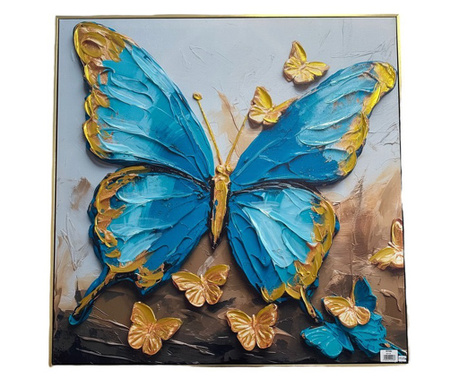 Картина ,, Пеперуда” 80x80h см