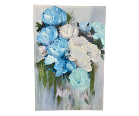 Картина ,, Сините цветя” 60x90h см