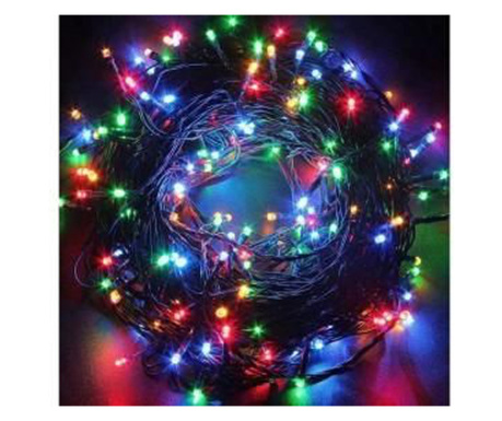Karácsonyi telepítés lineáris, többszínű, 24m, 300 LED, 5883M