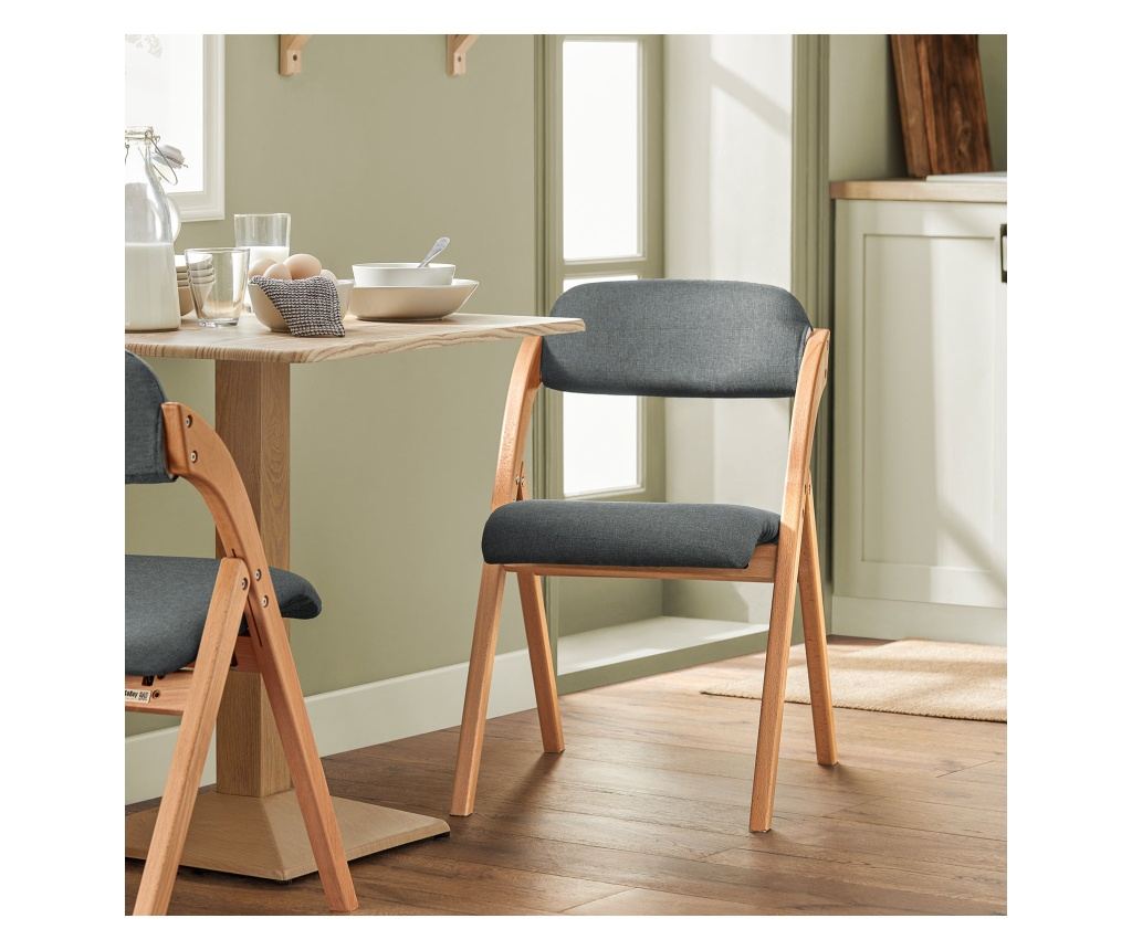 SoBuy scaun interior pliabil, scaun pliabil, scaun pliabil confortabil FST92-SG - 9