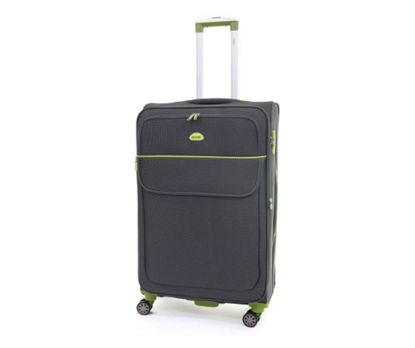 Troler Superlight, 78X47x29 cm, 3.6 kg, extensibil 30%, gri / verde