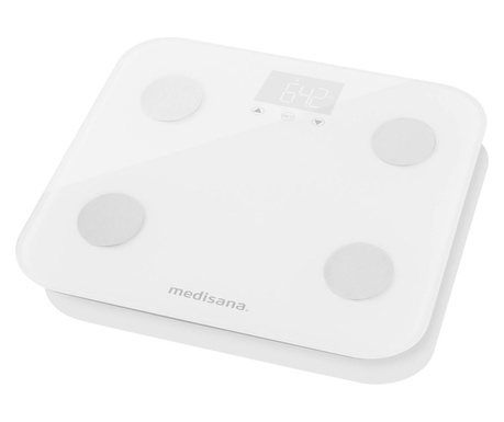Medisana BS 600 Wi-Fi Testzsíranalizáló mérleg max.150 kg fehér (40501)