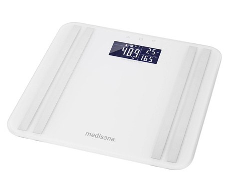 Medisana BS 465 Testzsíranalizáló mérleg max.150 kg fehér (40483)