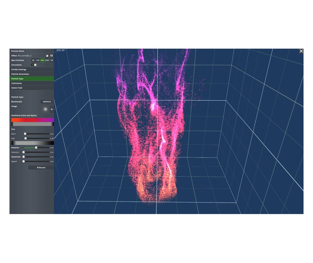 AppGameKit Studio - Particle Editor - Vivre