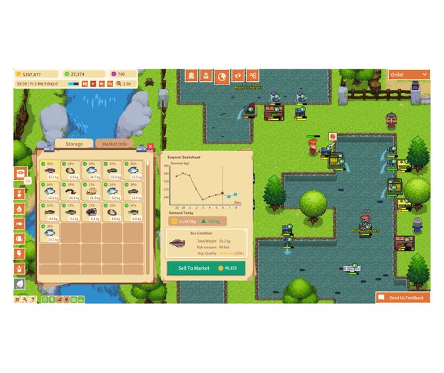 Aquaculture Land: Fish Farming Simulation - Vivre